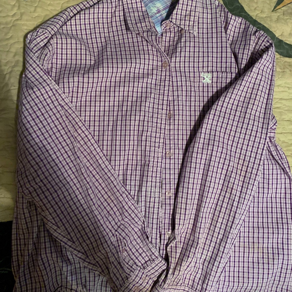 Twenty X button up